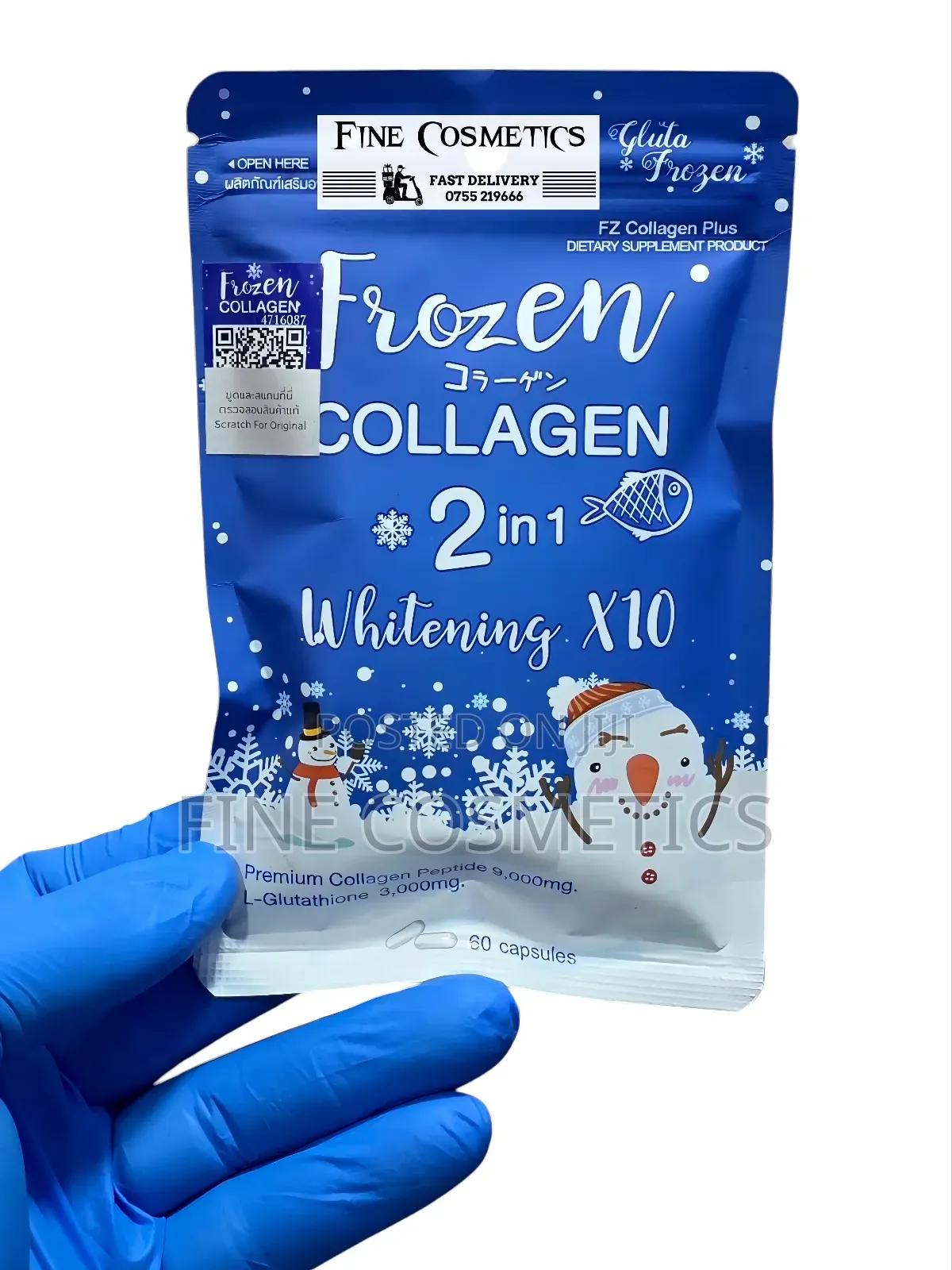 Frozen Detox Weight Loss Flat Tumy Fat Burn Slimming Capsule