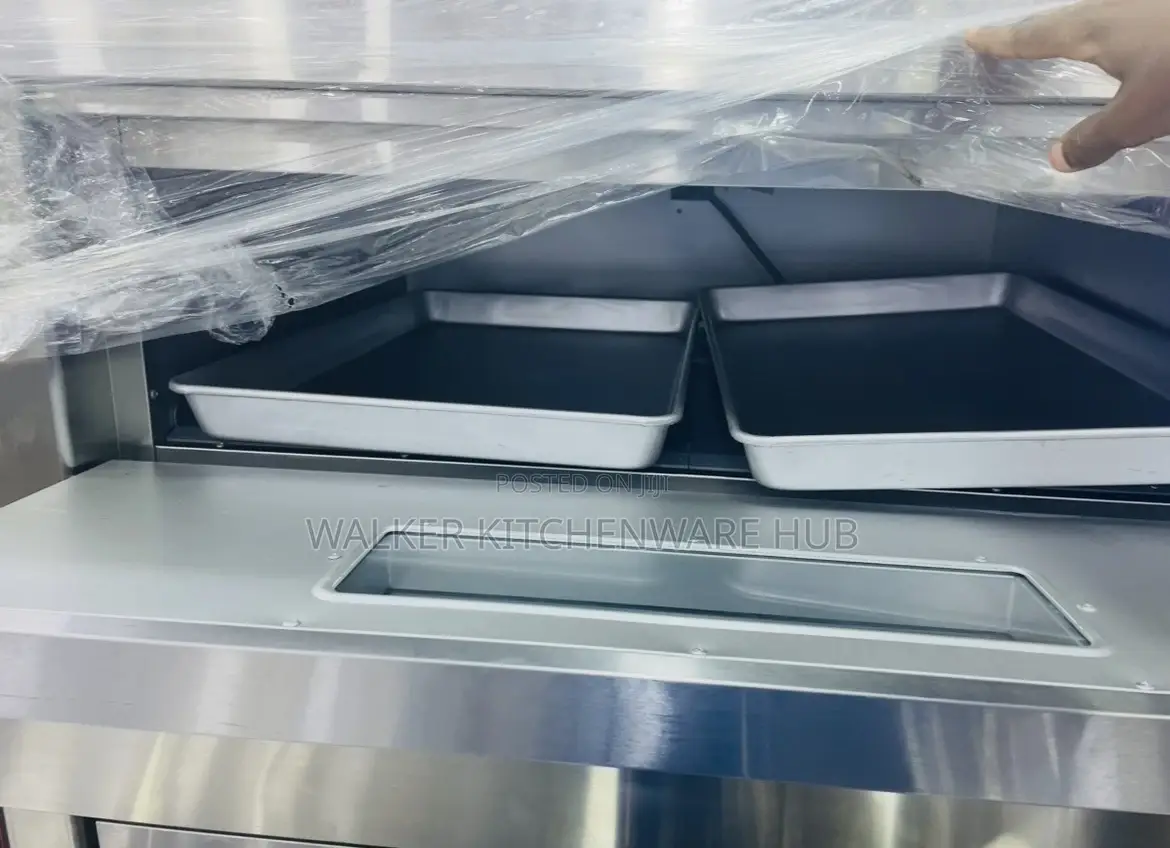 Double Deck 4trays Full Gas Commercial Oven