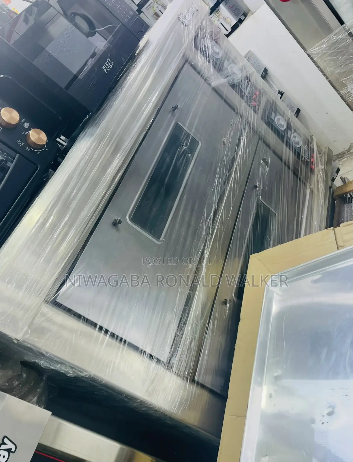Double Deck 4trays Full Gas Commercial Oven