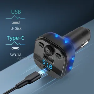 Car Charger With Car Mp3 Player.