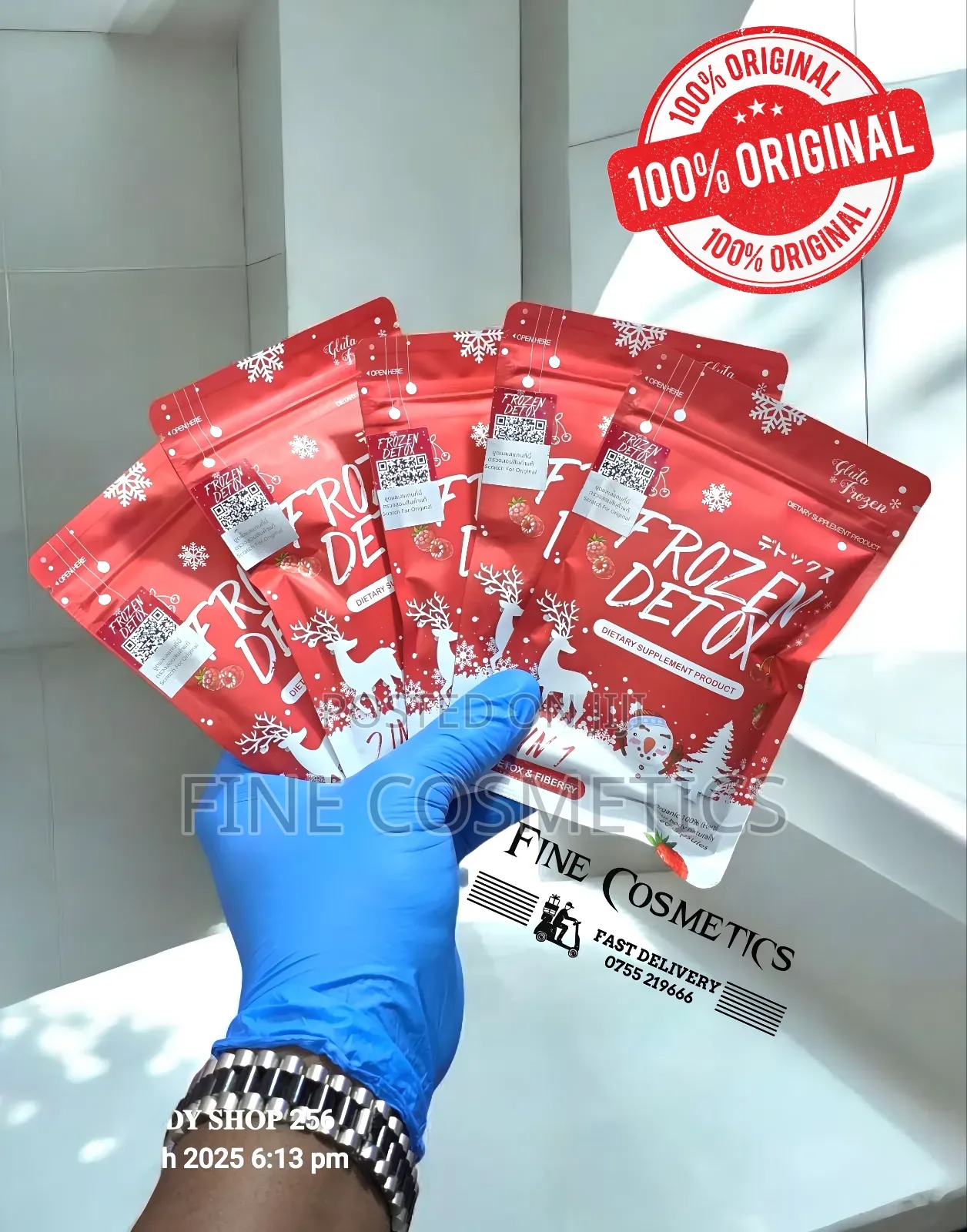 Frozen Detox Weight Loss Flat Tumy Fat Burn Slimming Capsule