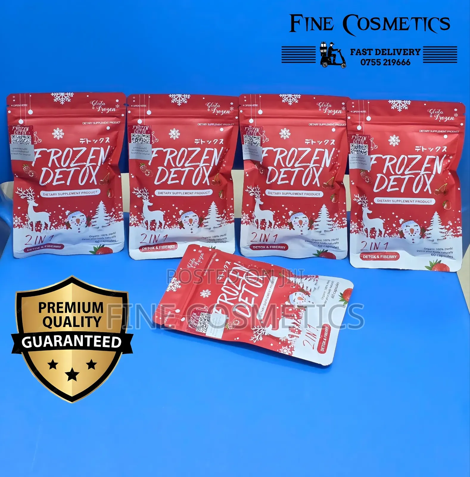 Frozen Detox Weight Loss Flat Tumy Fat Burn Slimming Capsule