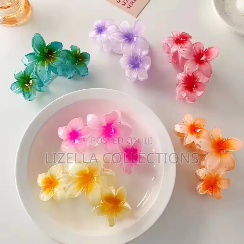 Flower Hair Claws. ( Kids and Ladies)