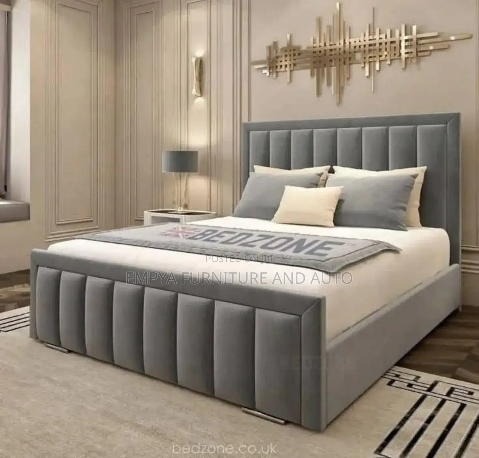 Kram Bed Gray
