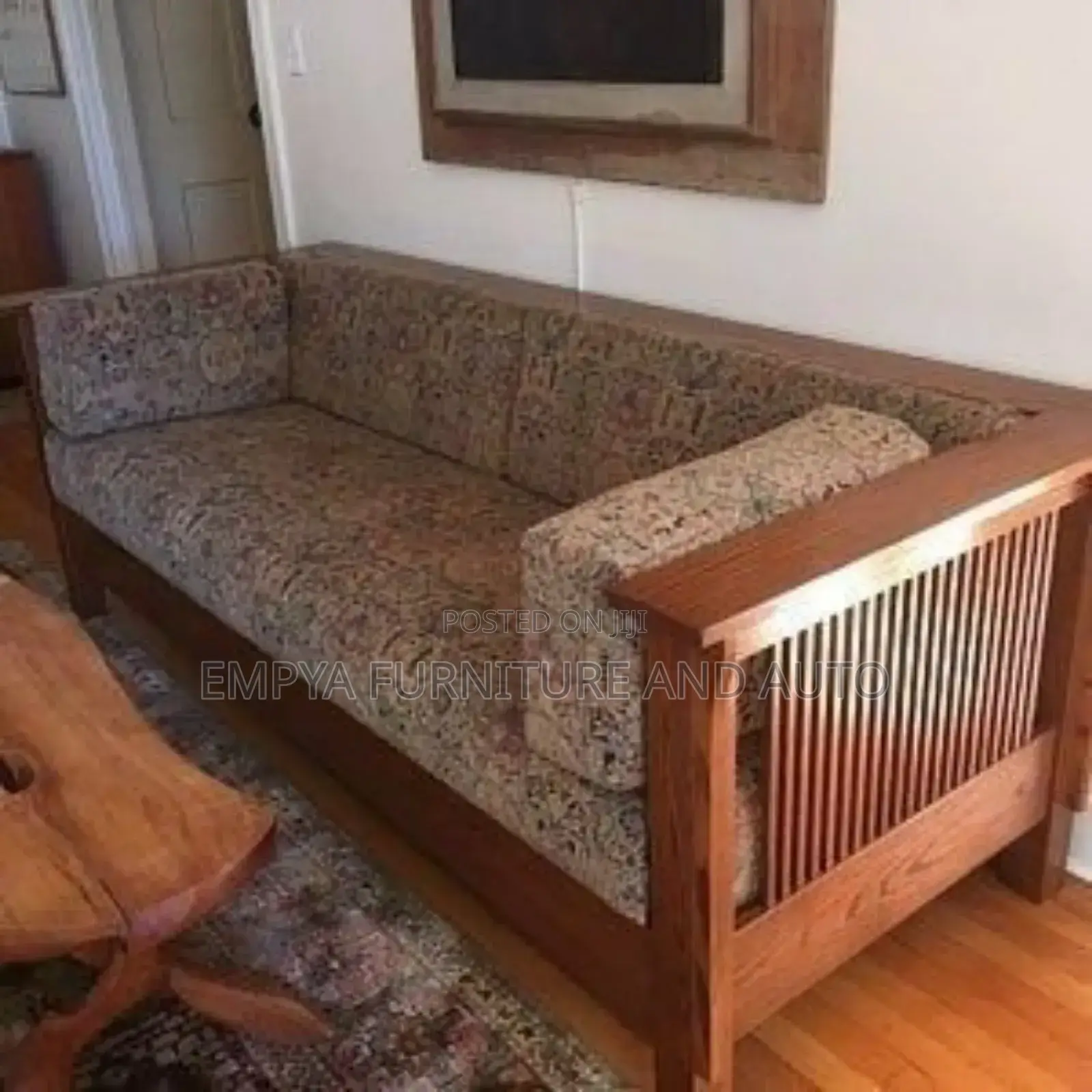 Wood Most Sofa Set
