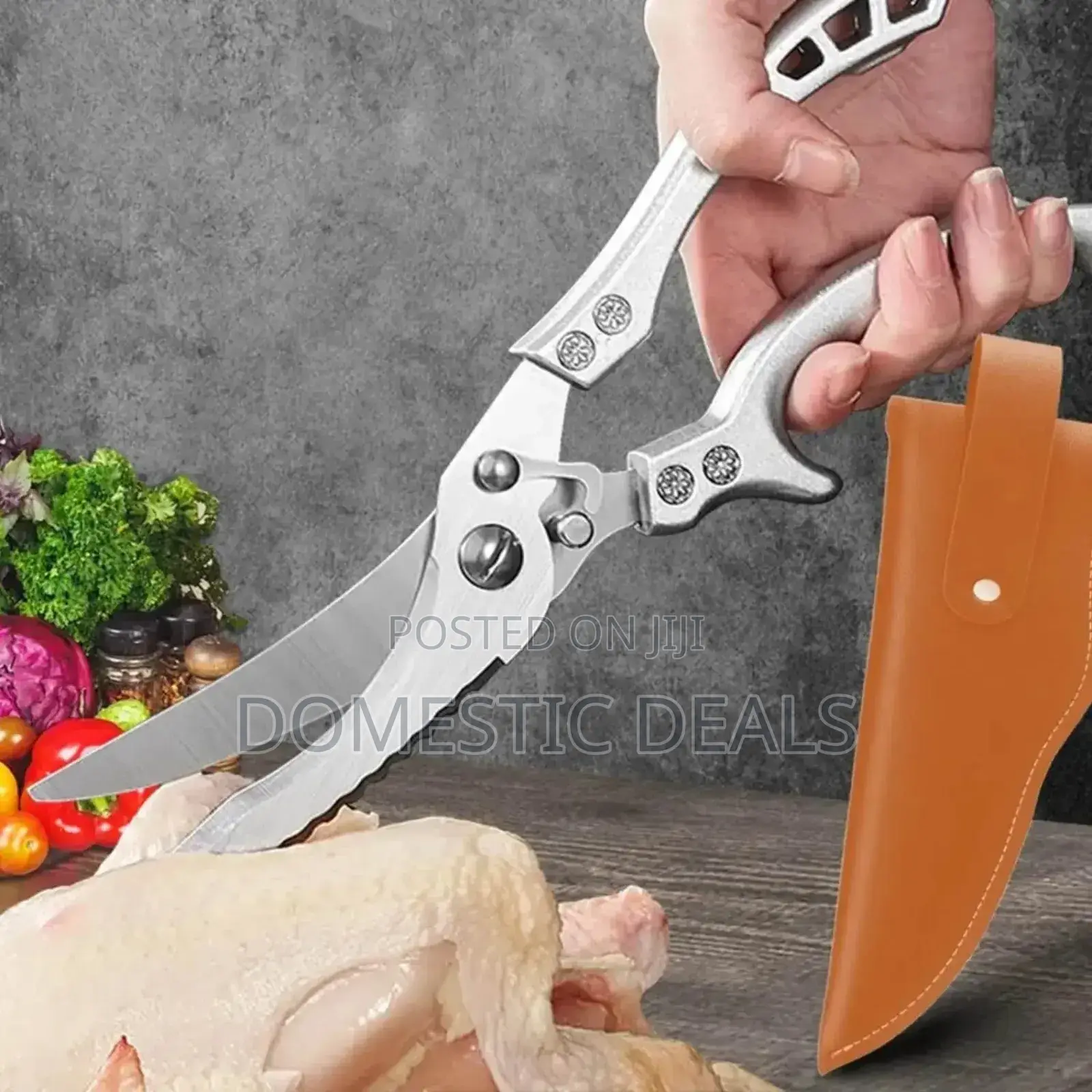 Kitchen Scissors, Kitchen Shears Stainless Steel Sharp Knife