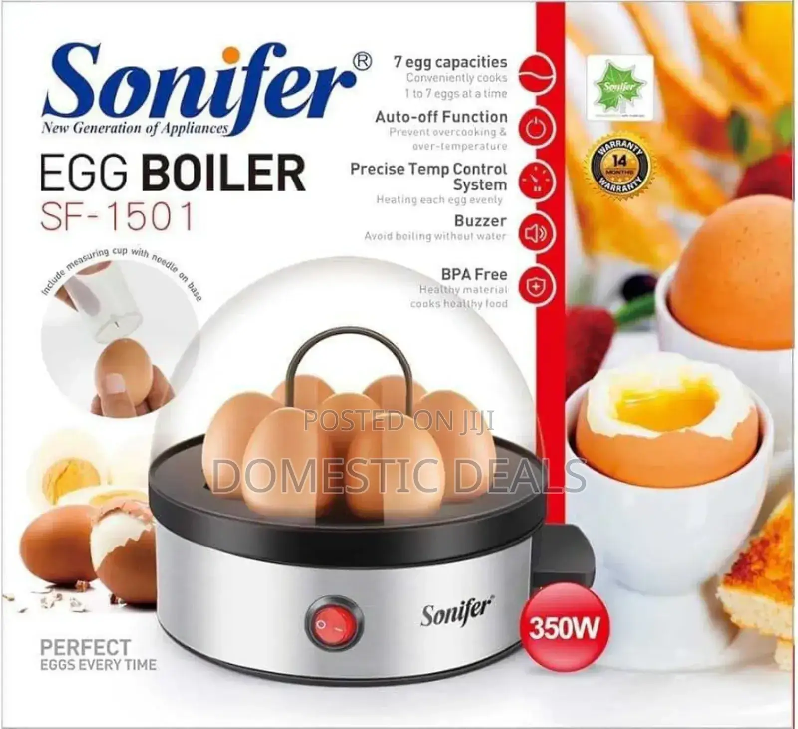 Sonifer 7 Eggs Boiler