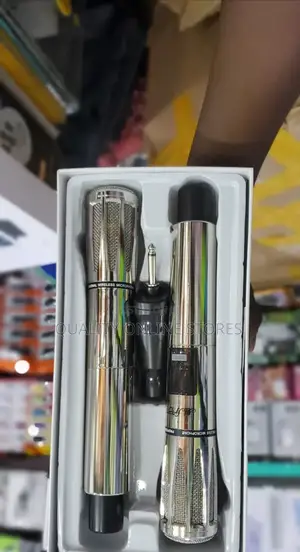 Rechargeable Gold Microphone