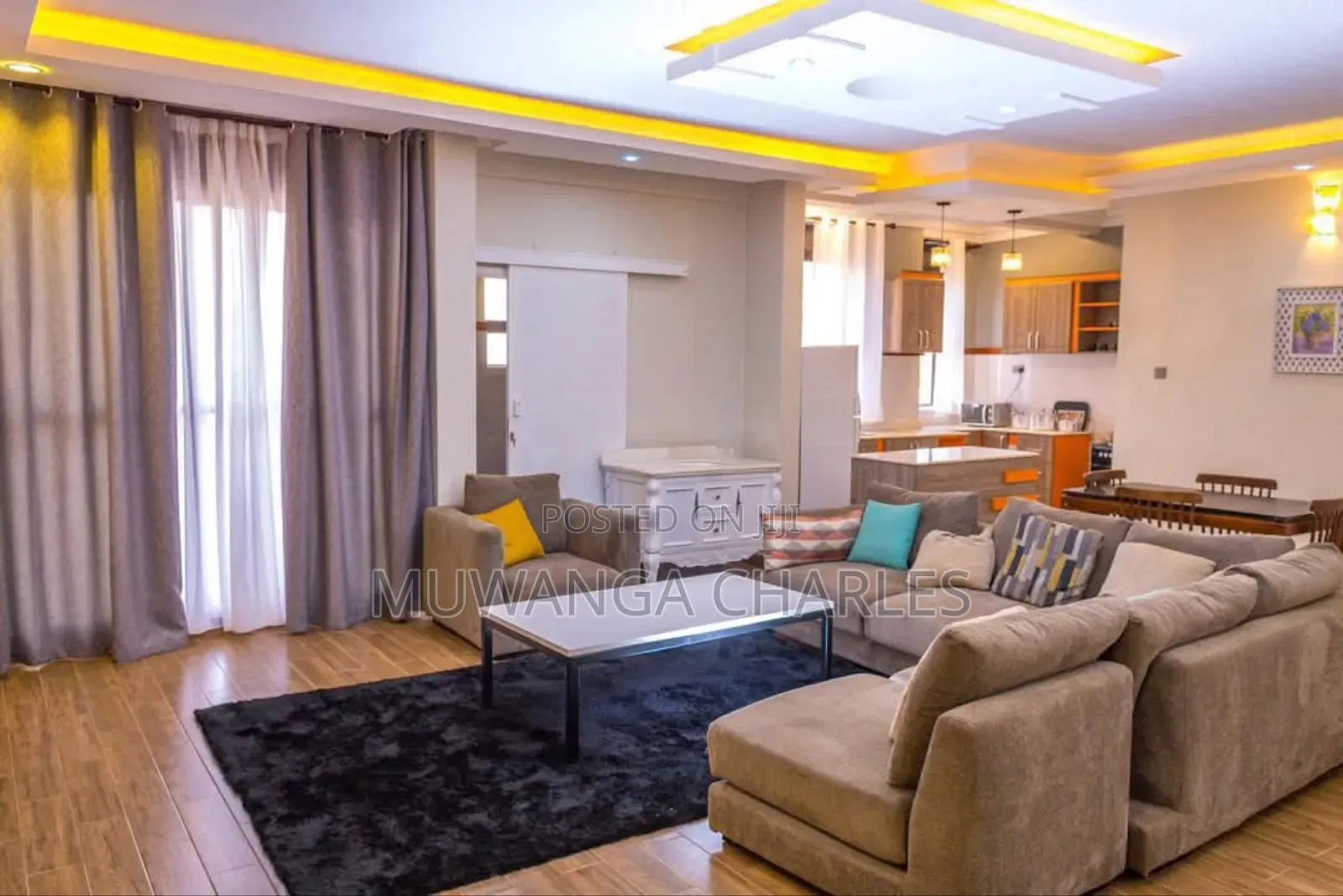 Furnished 3bdrm Apartment in Fs Properties Ltd, Nakawa for rent