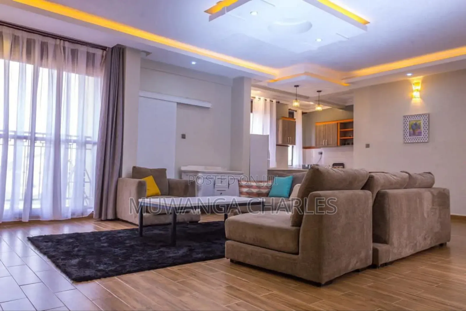 Furnished 3bdrm Apartment in Fs Properties Ltd, Nakawa for rent