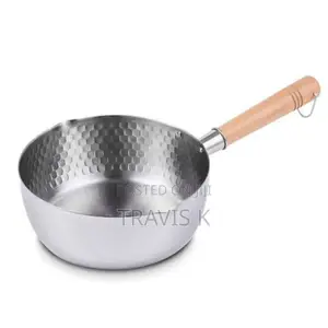 24cm Stainless Steel Wok Pot Milk Saucepan