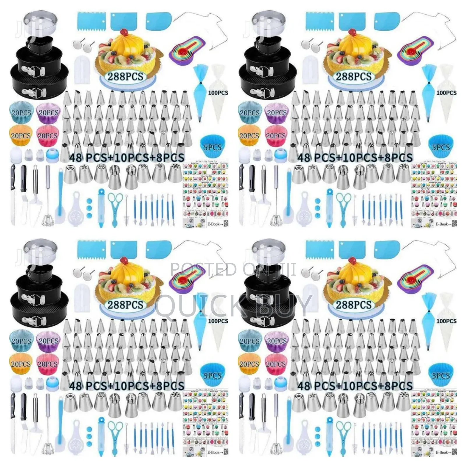 288pcs New Cake Baking and Decorating Tools