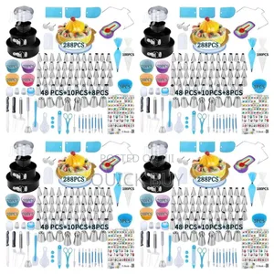 288pcs New Cake Baking and Decorating Tools