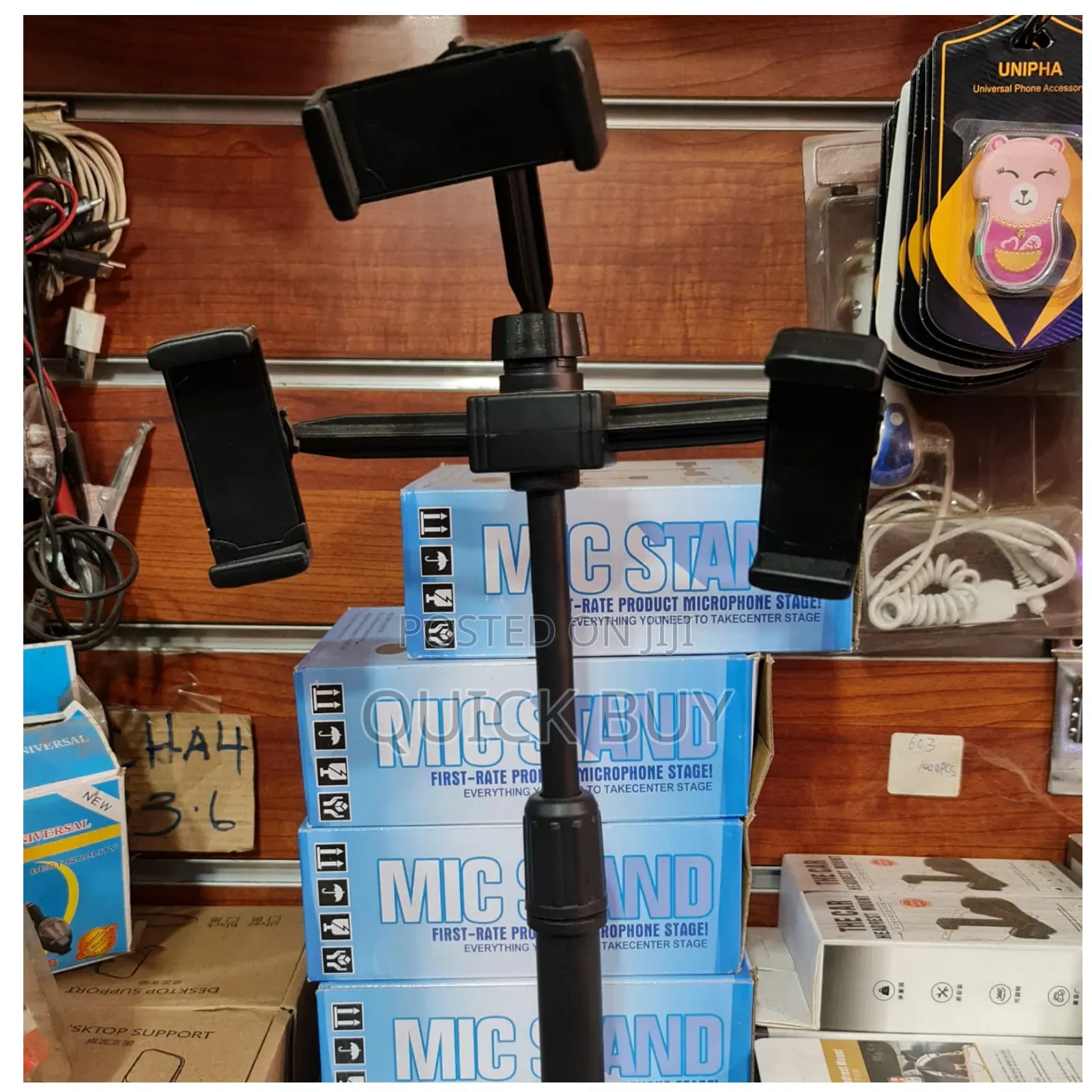 First Rate Unique Microphone Stage
