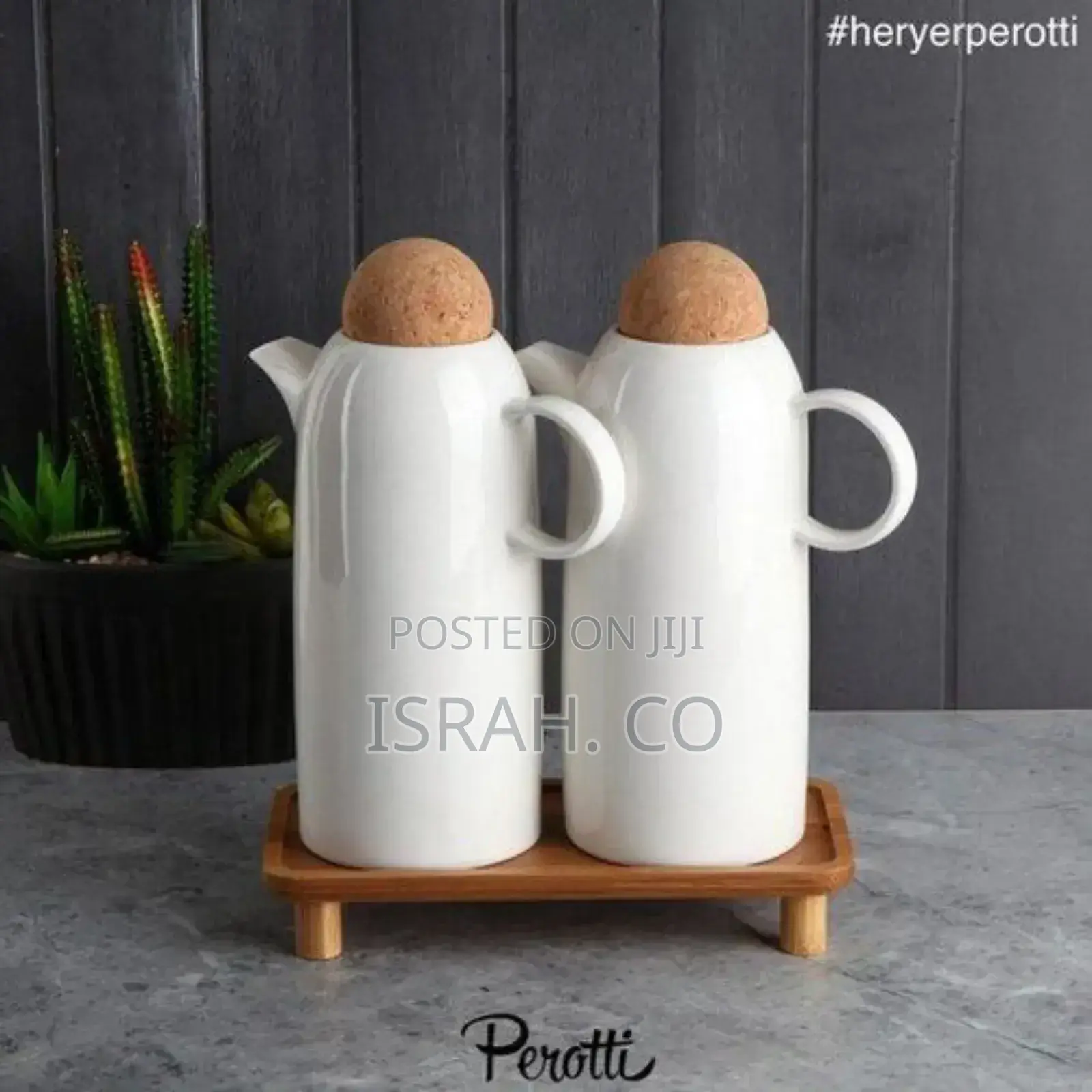Porcelain Oil Dispenser Bottle, 2 PCS Oil Vinegar Bottle