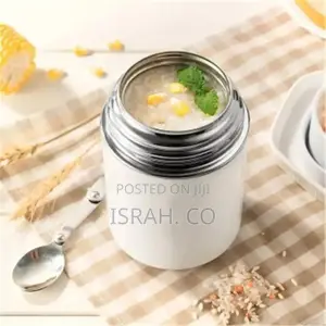 1 Piece 800ml Vacuum Stainless Steel Stewing Food Flask
