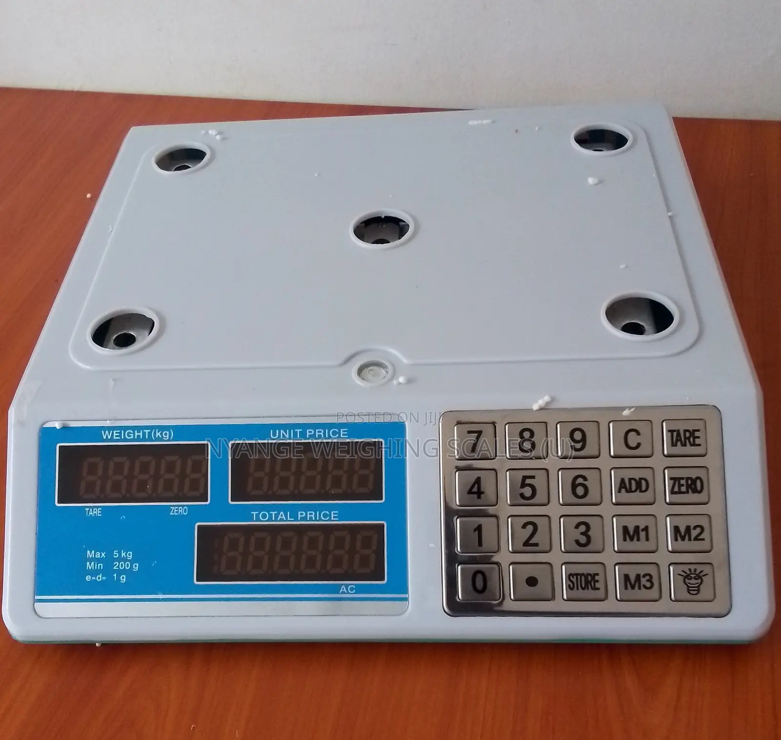 Cy-0946 Table Top Weighing Scale for Commercial in Kampala