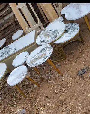 Matalic Center Table