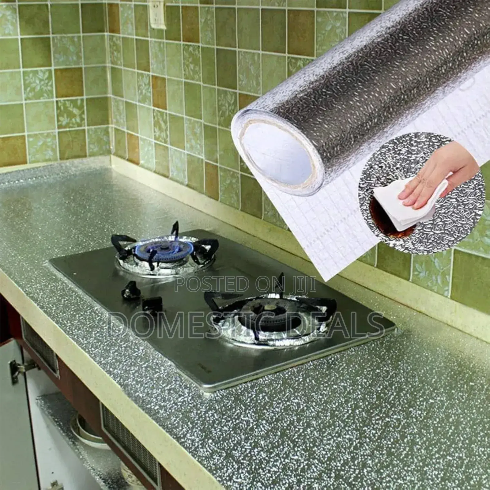 Aluminum Kitchen Wallpaper Sticker