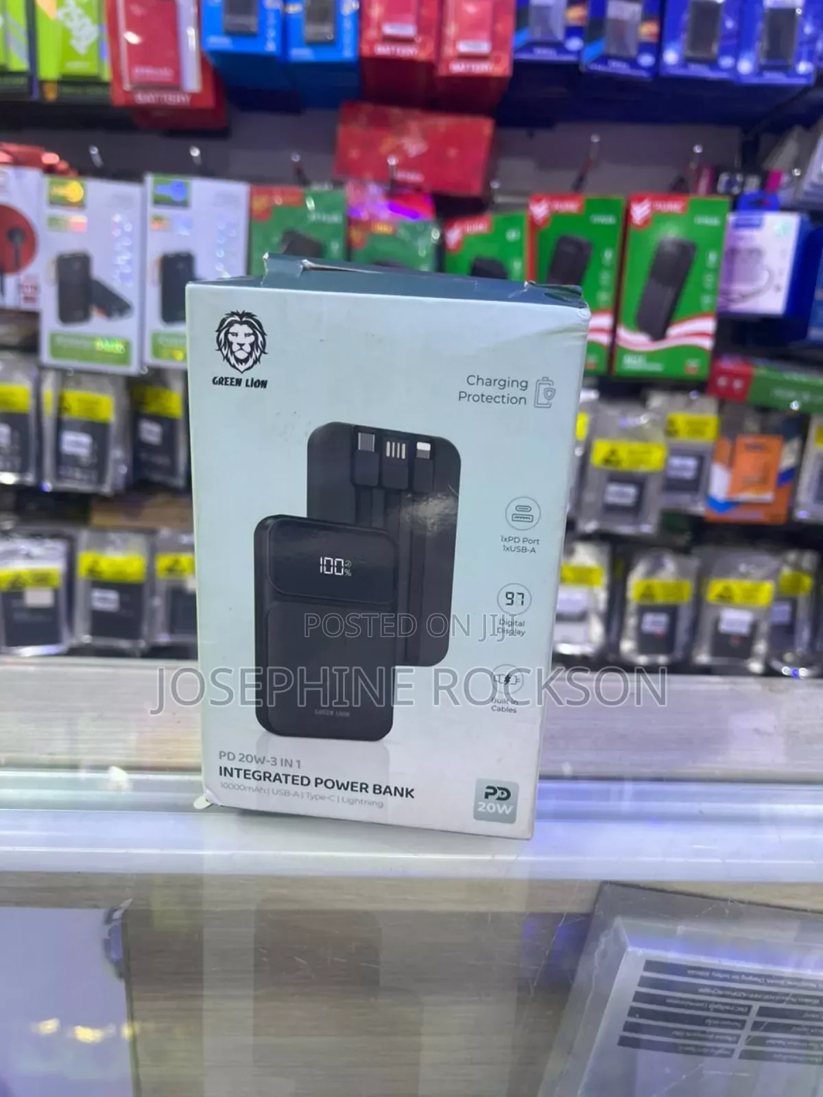 Green Lion Magsafe Integrated 20000mah Powerbank