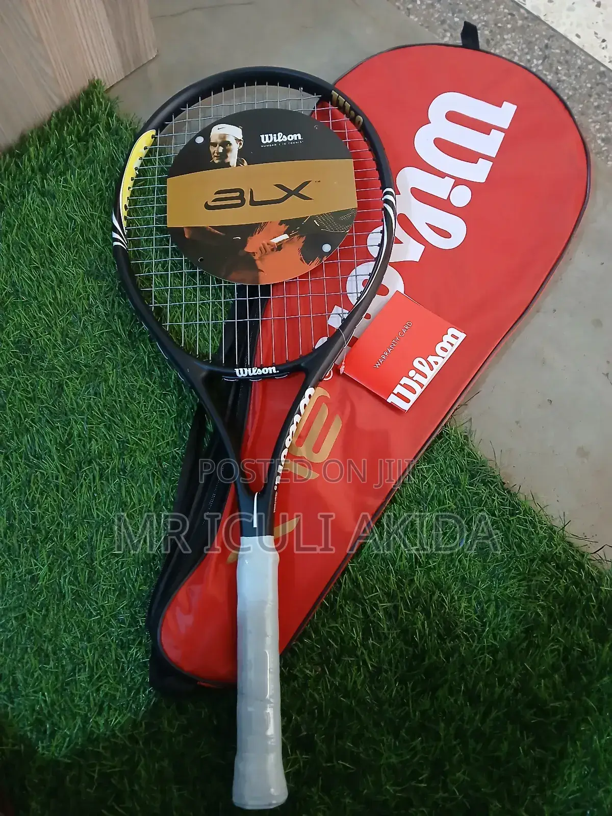 Professional Wilson Hyper Hammer 5.3 Strung Tennis Racket