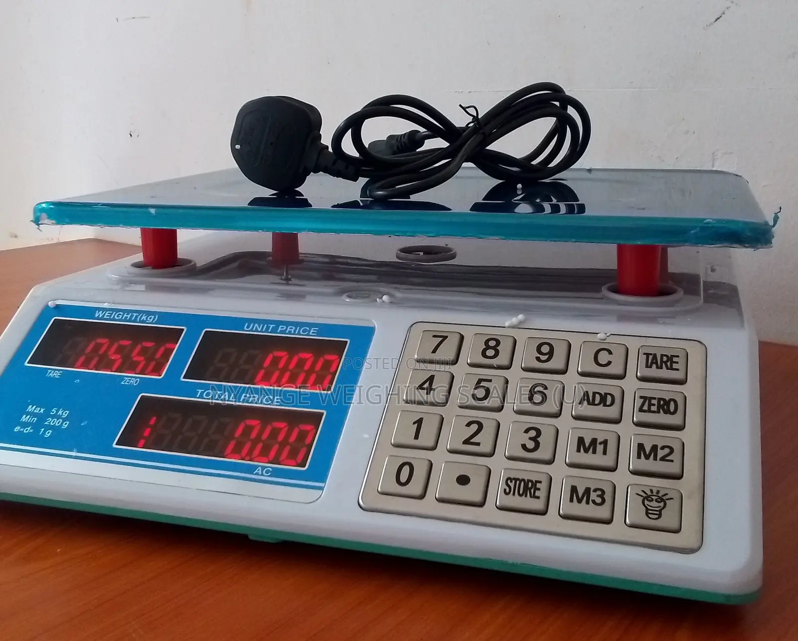 Weighing Scale Heavy Duty Weigh Digital Table Top Weighing Scale A.C.S