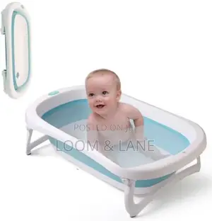 Silicone Baby Foldable Bathtub