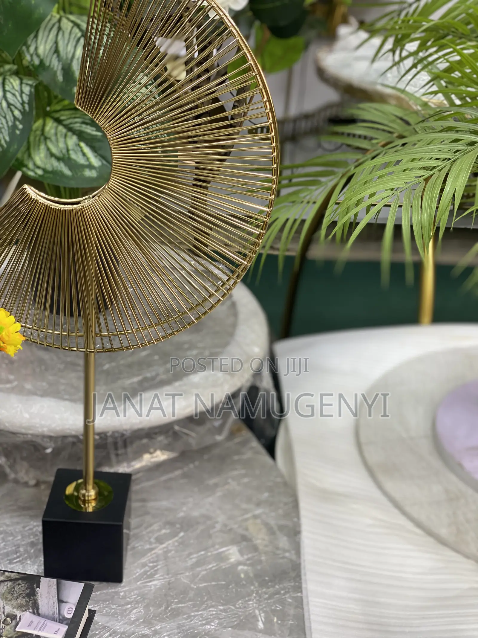 Rose Golden Moon Home Decor