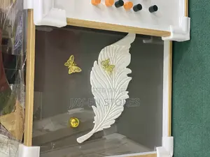 White Leaf Wall Home Decor