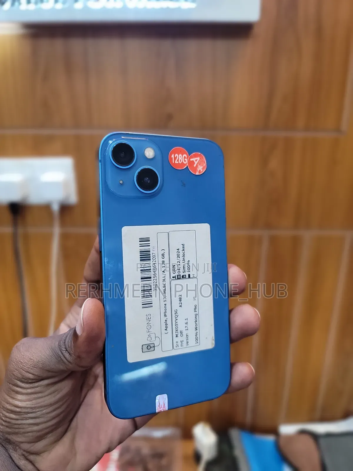 New Apple iPhone 13 128 GB Blue