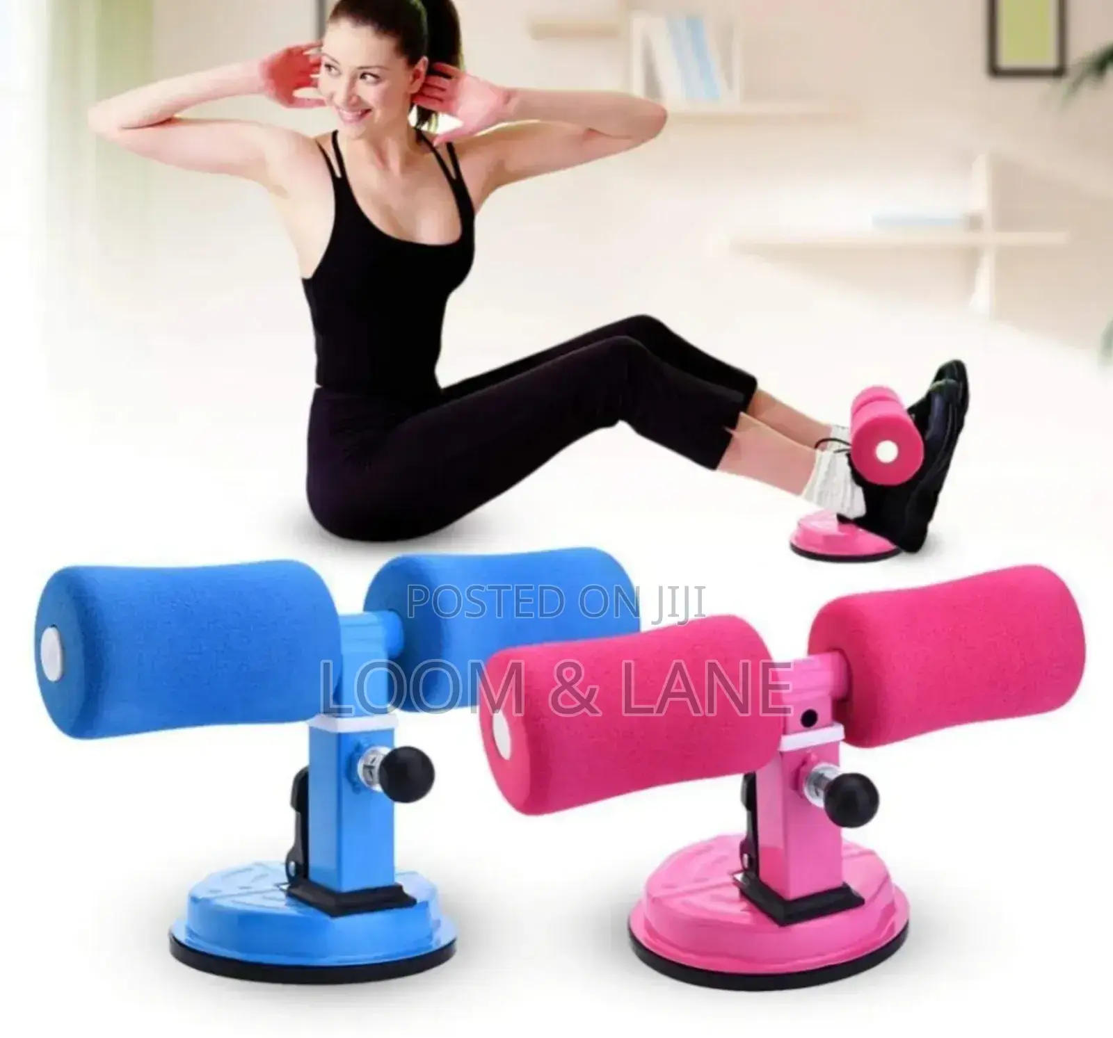 Adjustable Sunction Sit Up Bar