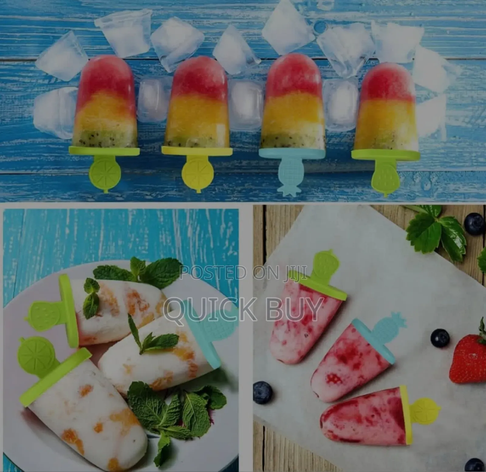 New Popsicle 6pcs Mould Se