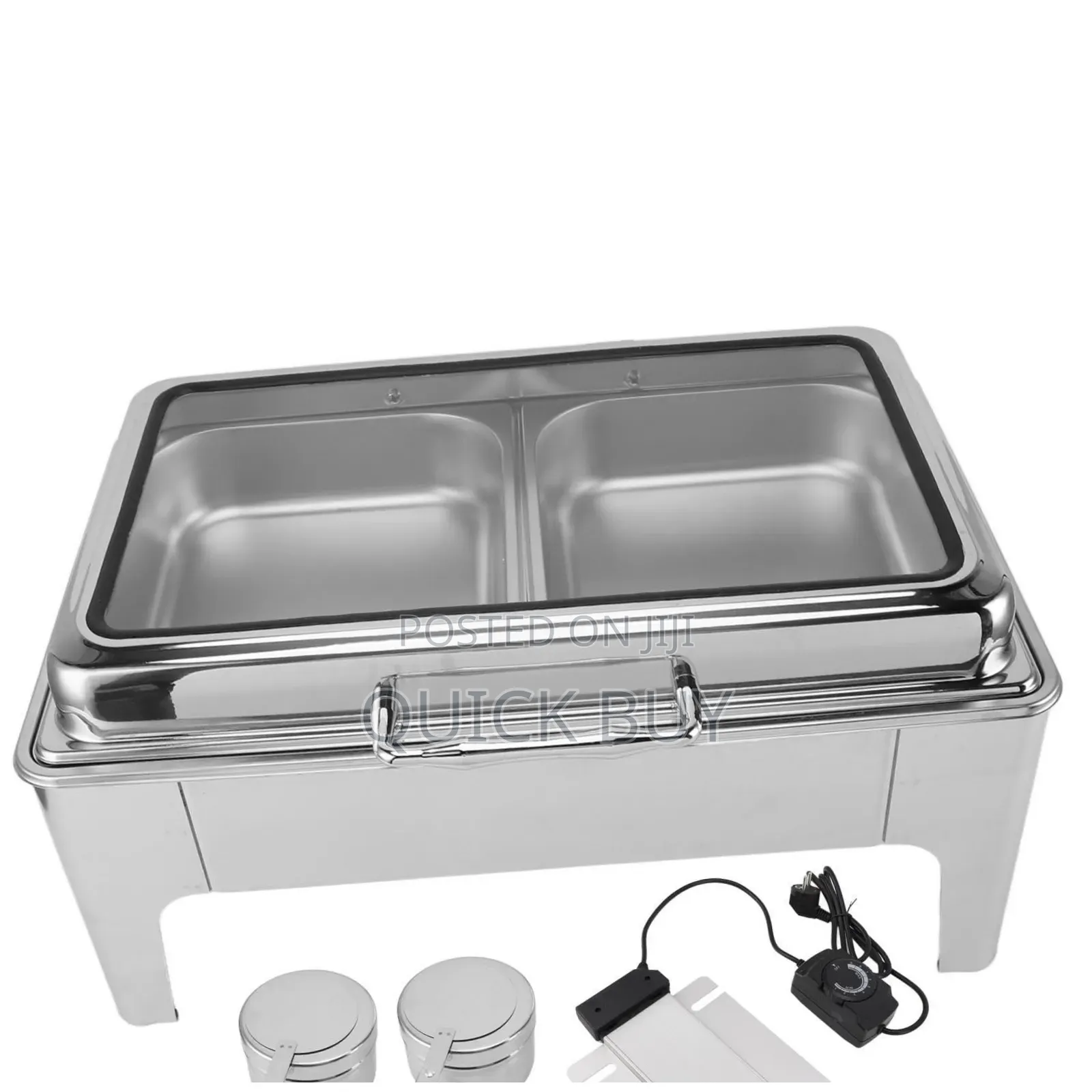 New Electric Double Chafing Dish
