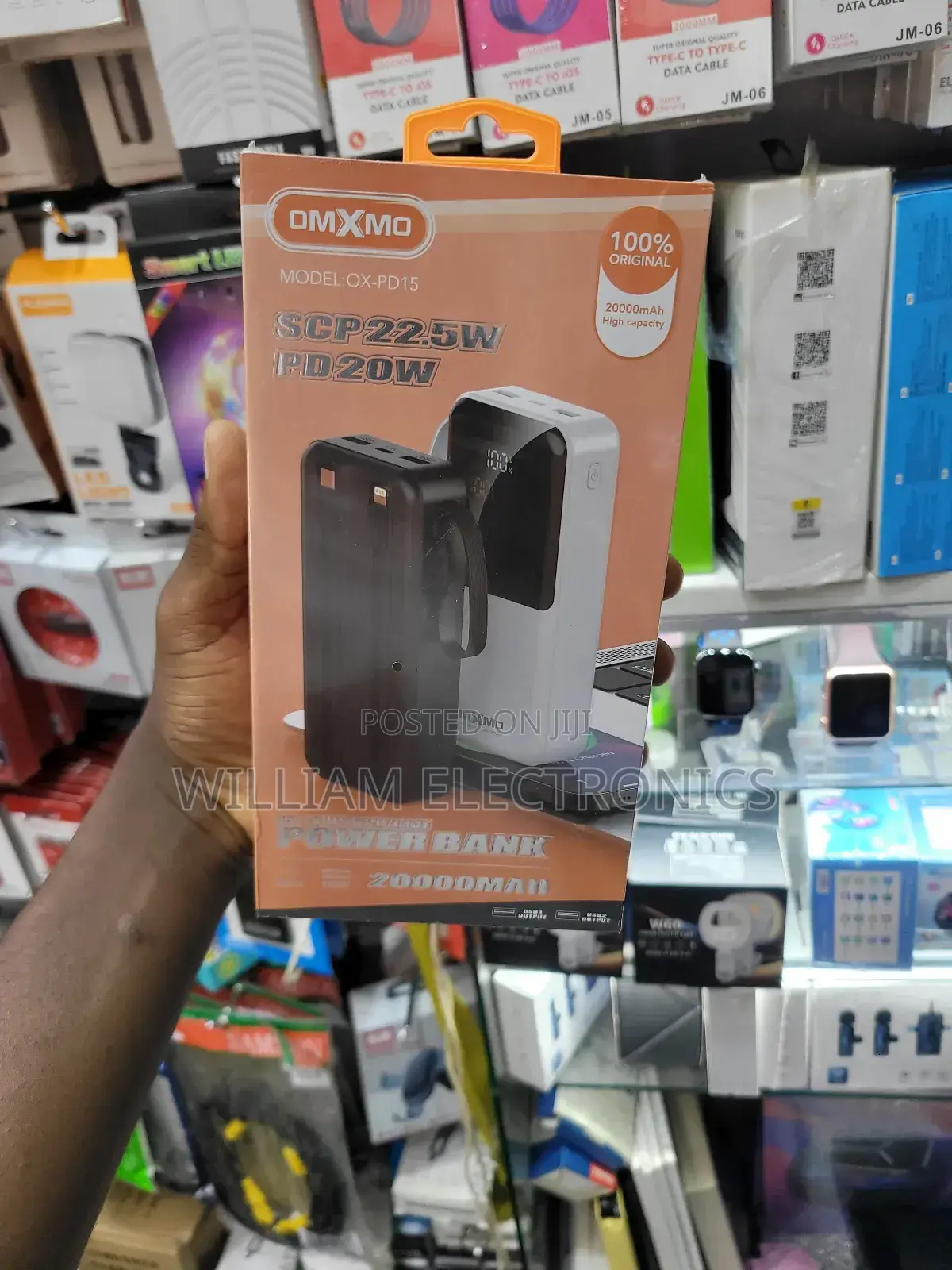 Omxmo Ox-Pd15 20000mah Heavy Duty Power Bank