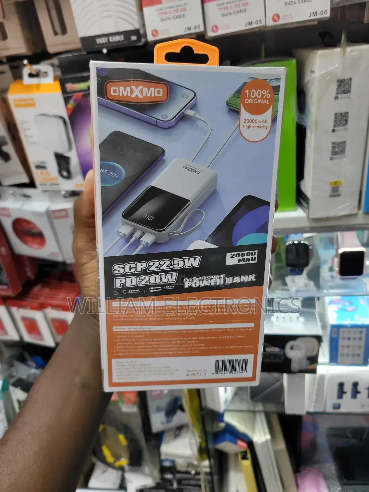 Omxmo Ox-Pd15 20000mah Heavy Duty Power Bank