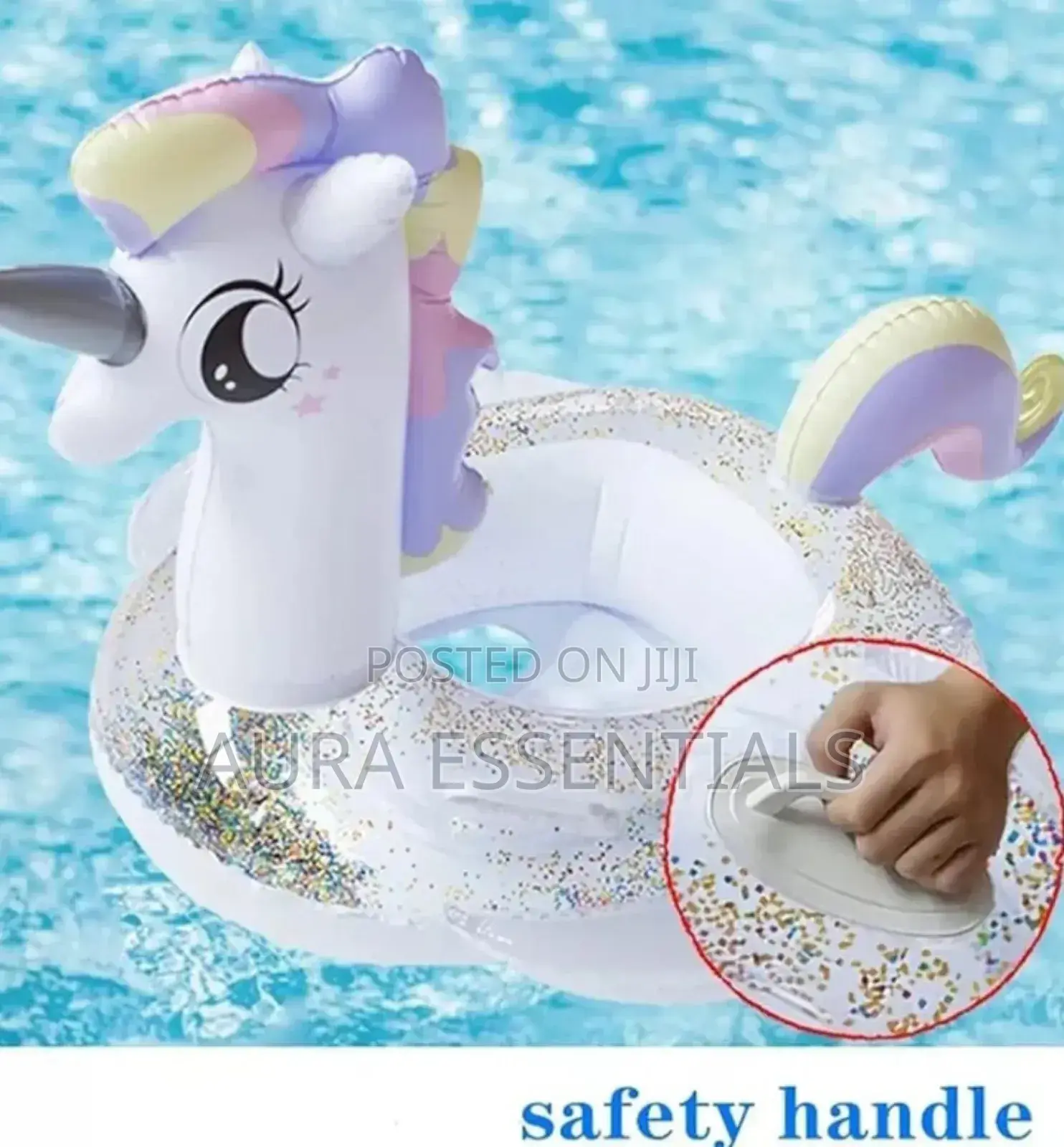 Sequin Inflatable Baby Swimming Ring