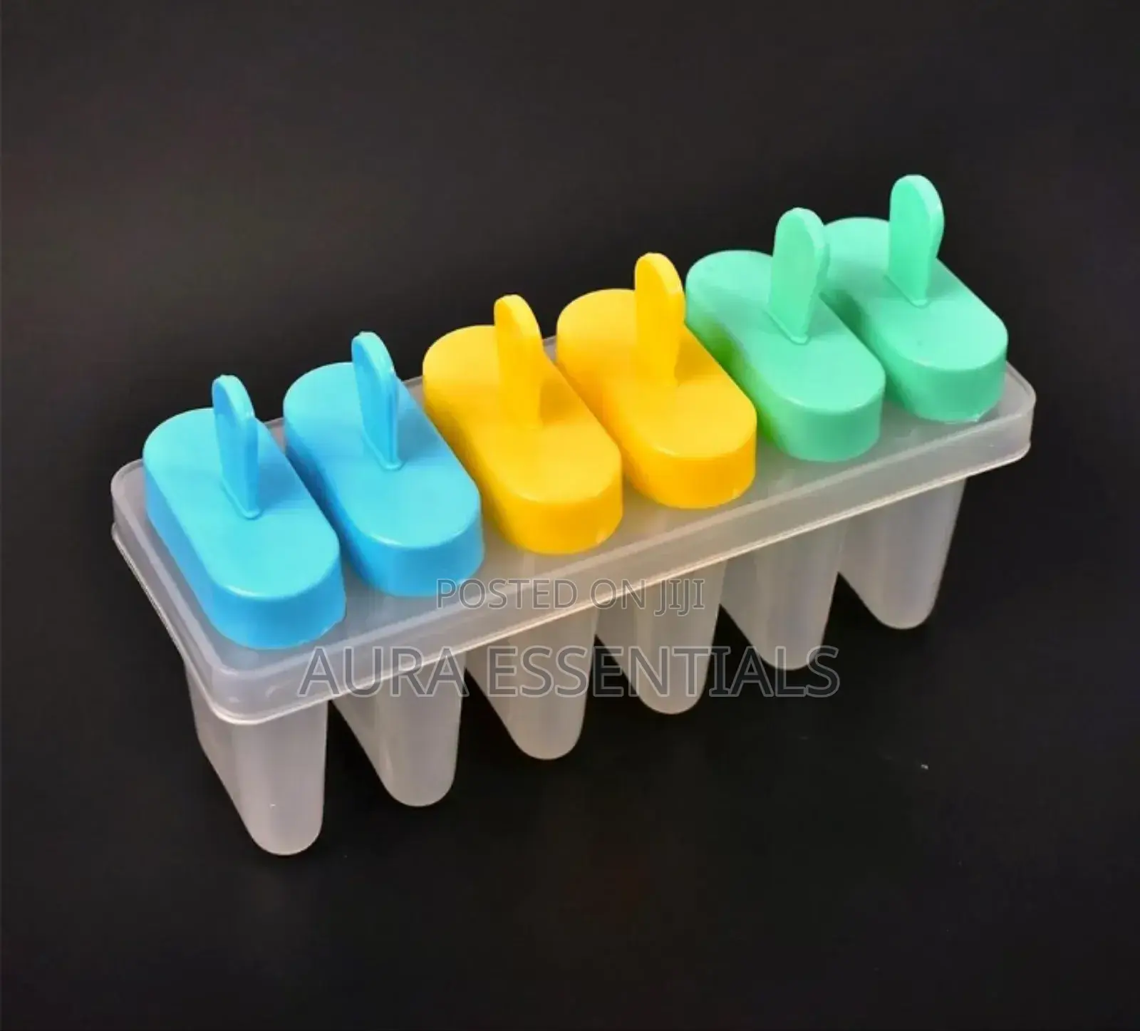 Popsicle Moulds Sets 6 Ice Pop Makers Reusable Ice Lolly