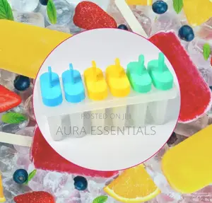 Popsicle Moulds Sets 6 Ice Pop Makers Reusable Ice Lolly