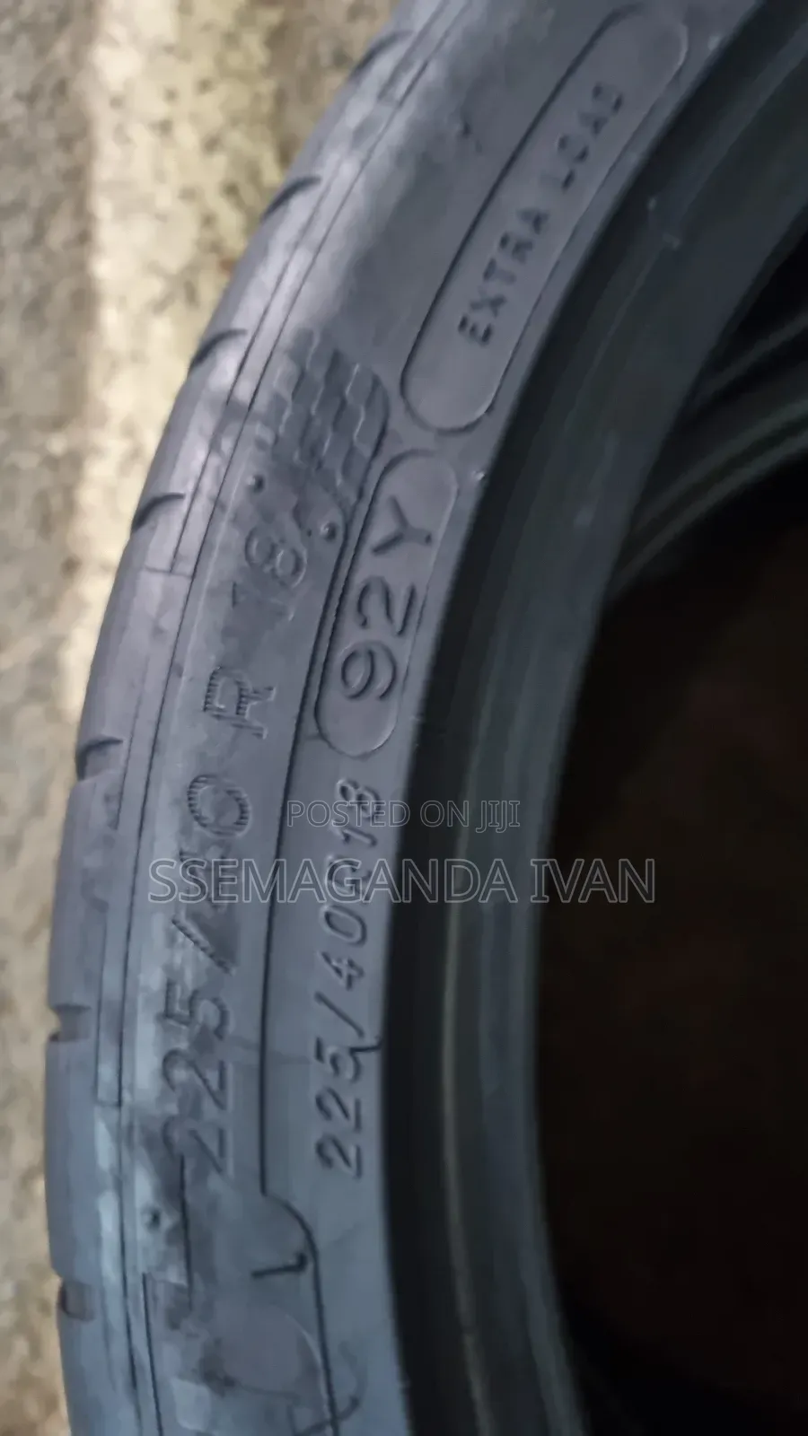 225/40r18 92y Michellin Foreign Used