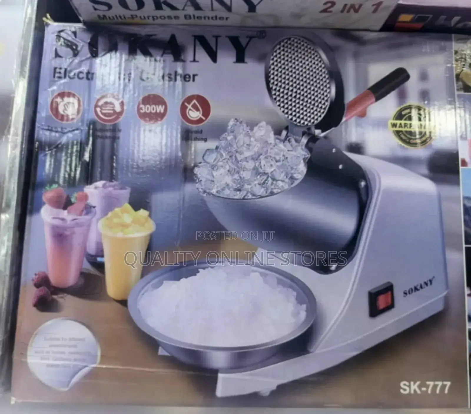 Electric Sokany Ice Crusher