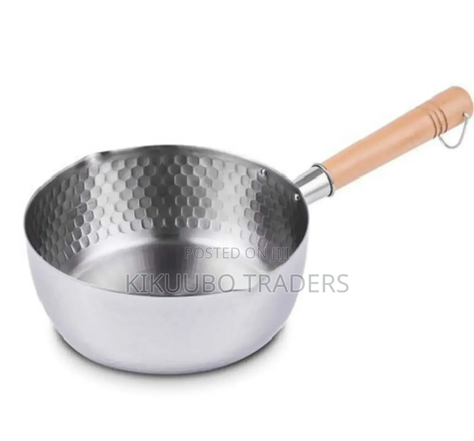 24cm Stainless Steel Wok Pot Milk Saucepan