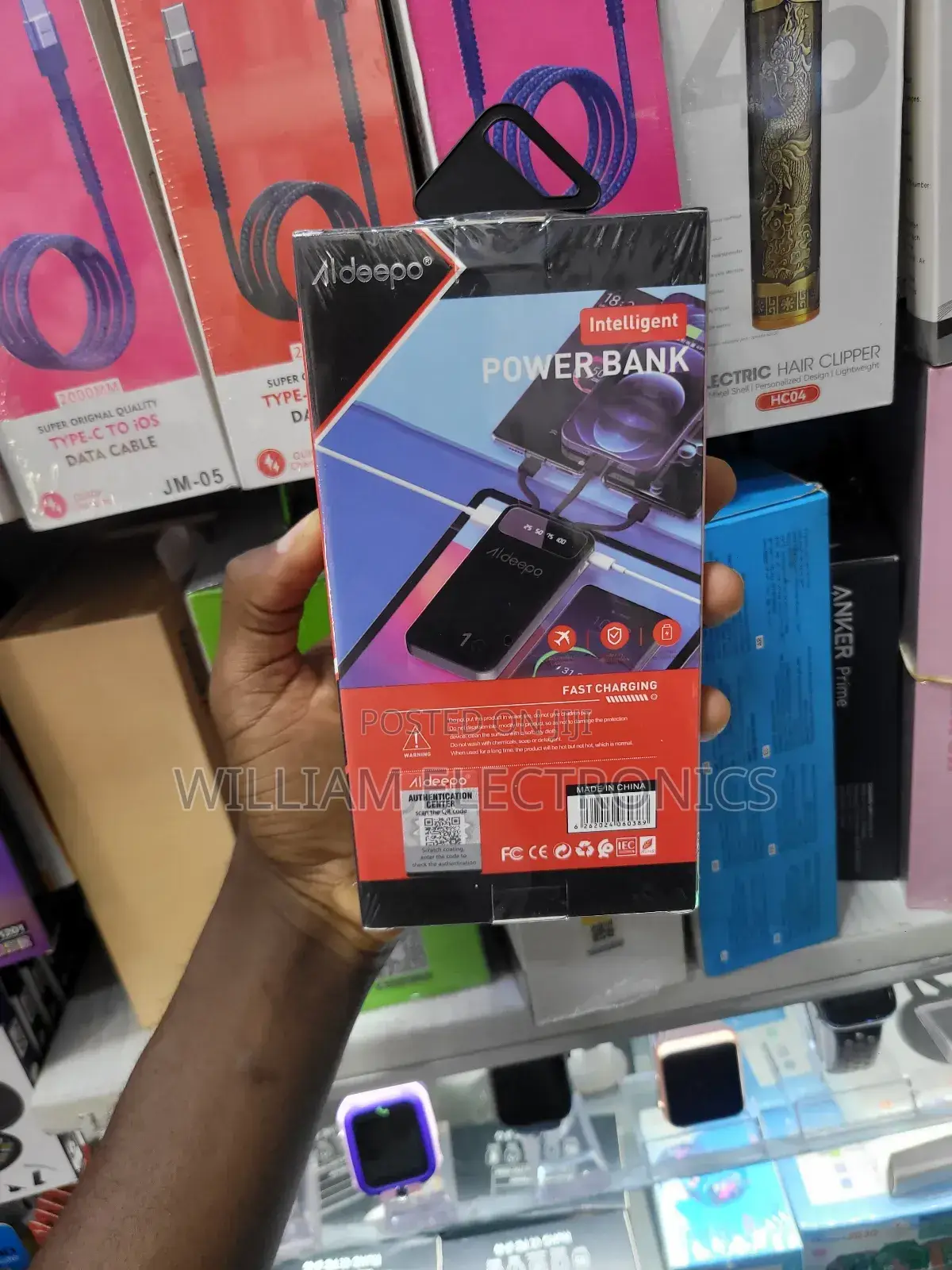 Aldeepo 10000mah Lithium Ion Power Bank