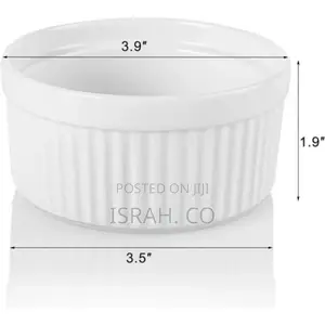 8 Oz, Set of 12, Creme Brulee Ramekins, Souffle
