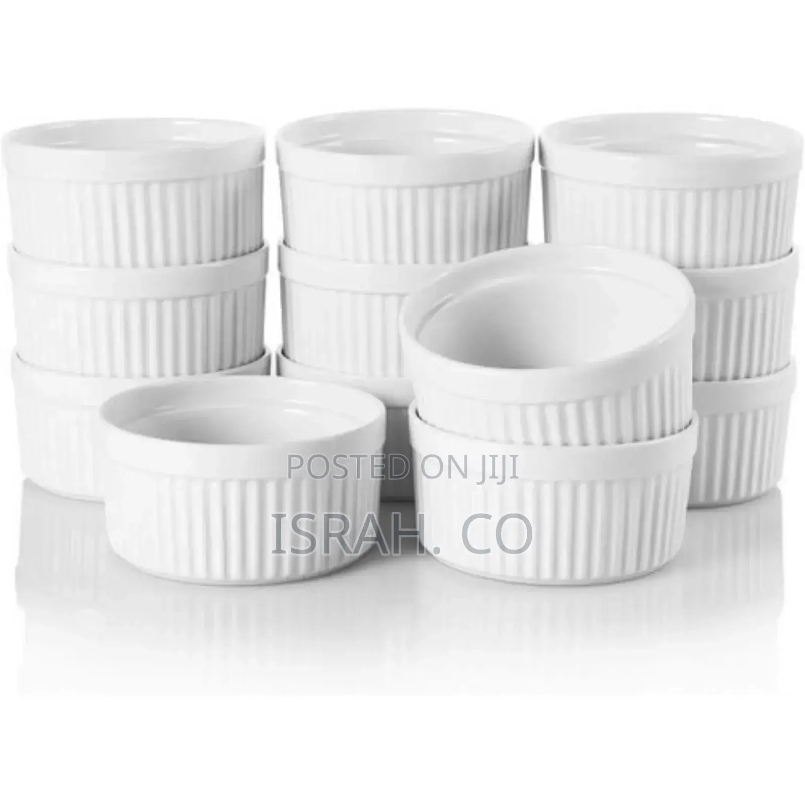 8 Oz, Set of 12, Creme Brulee Ramekins, Souffle