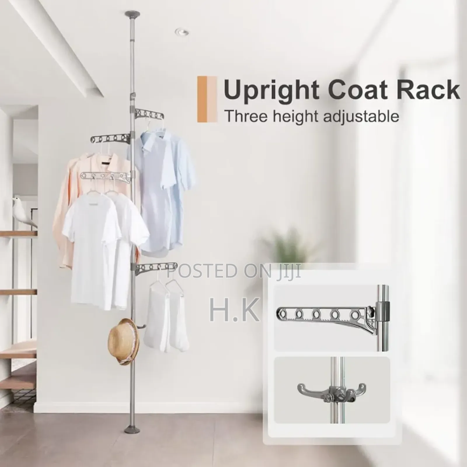 4-tier Standing Clothes Laundry Drying Rack