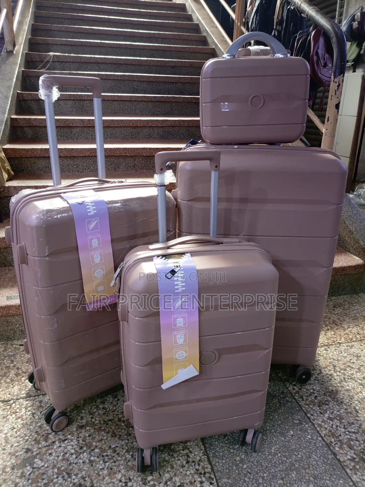 Plastic Suitcases With 4pcs