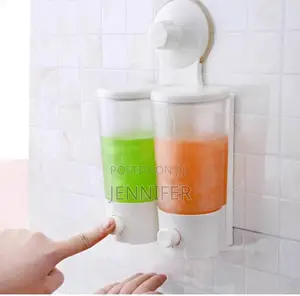 Wall Mounted Double Soap Dispenser