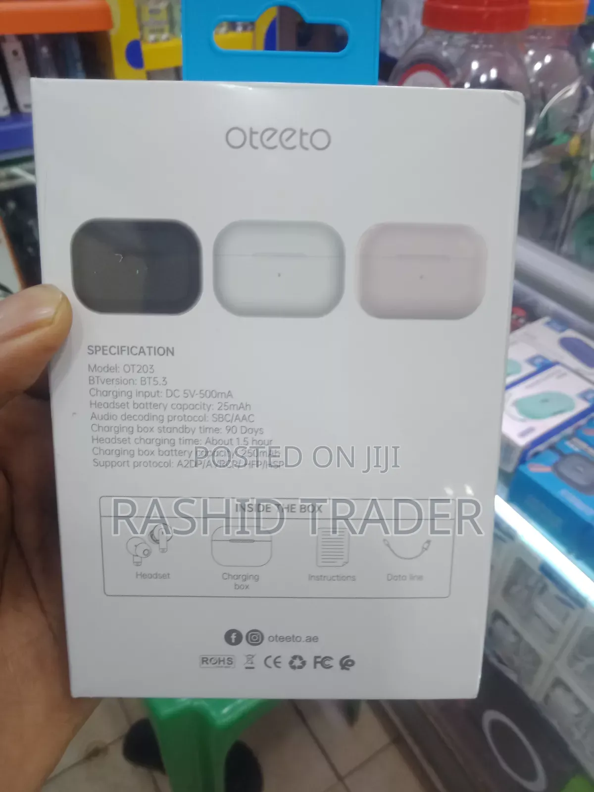 Original Quality Ot203 Wire Earphones