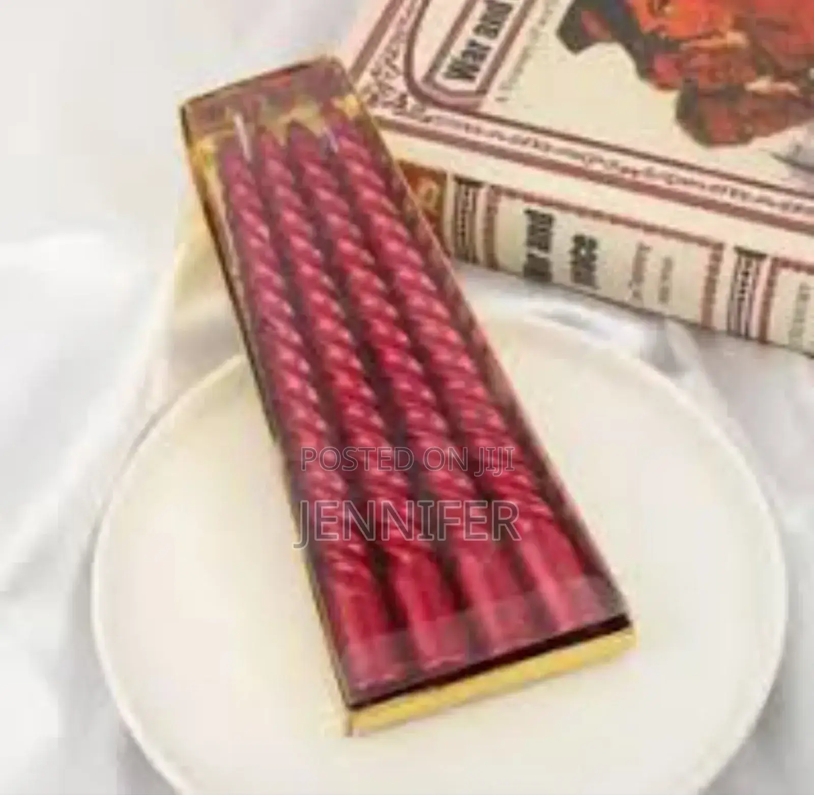 4pcs Spiral Scented Candles
