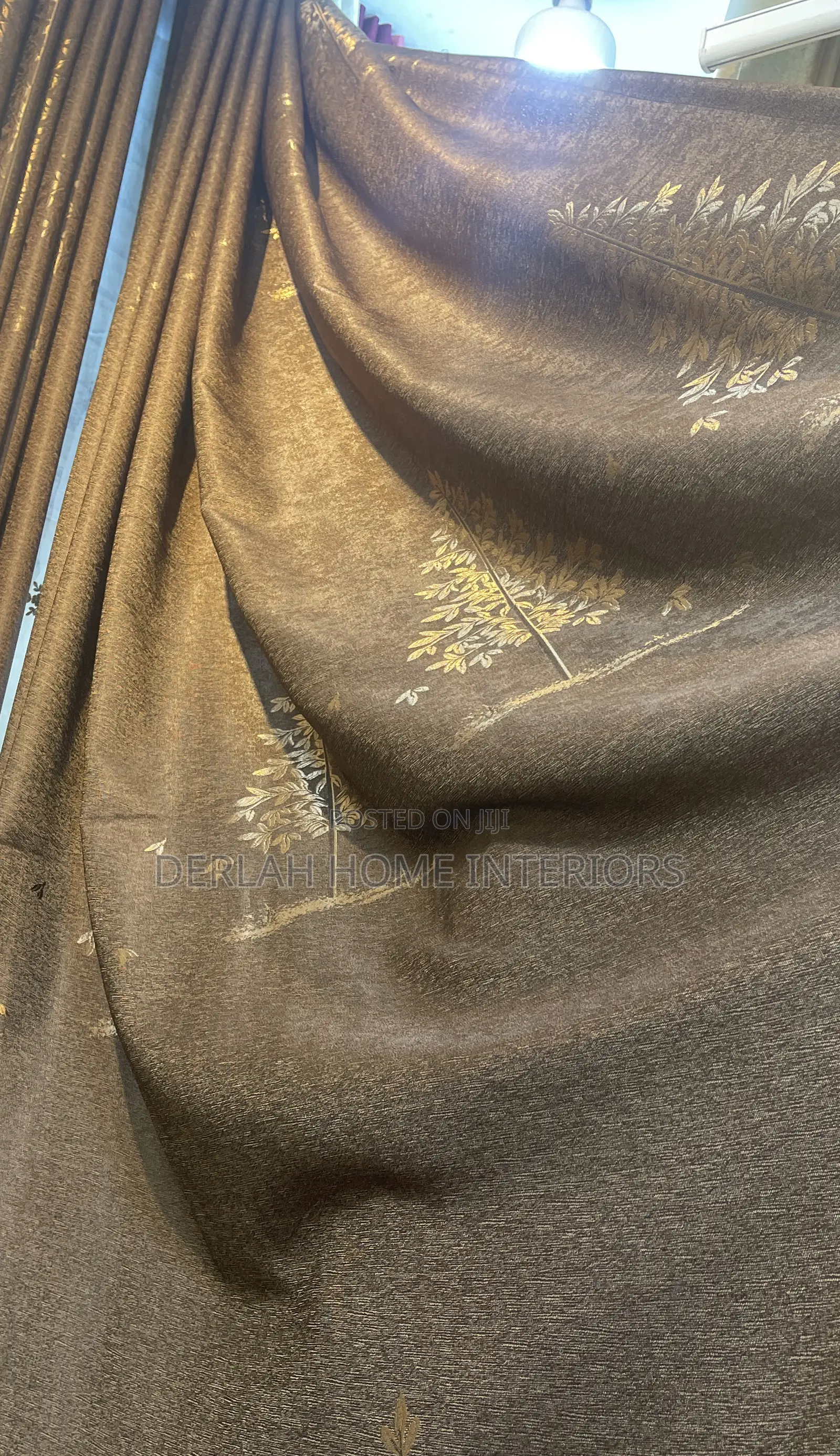 Coffe Brown Curtain Per Piece of 1.5 Meters